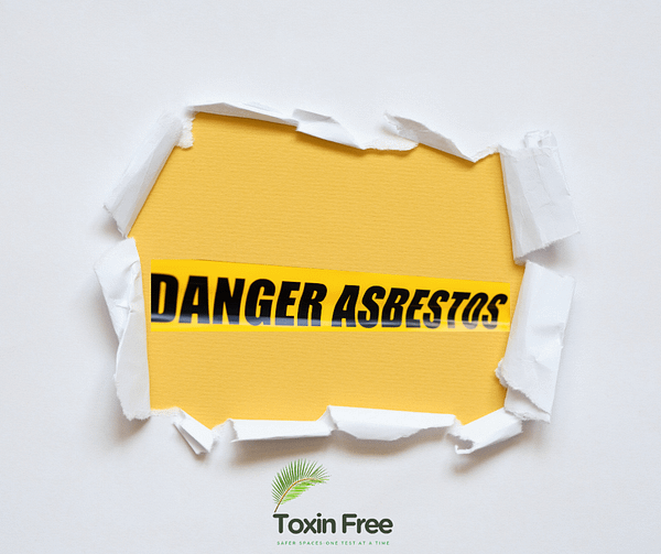 Bulk non friable asbestos sampling